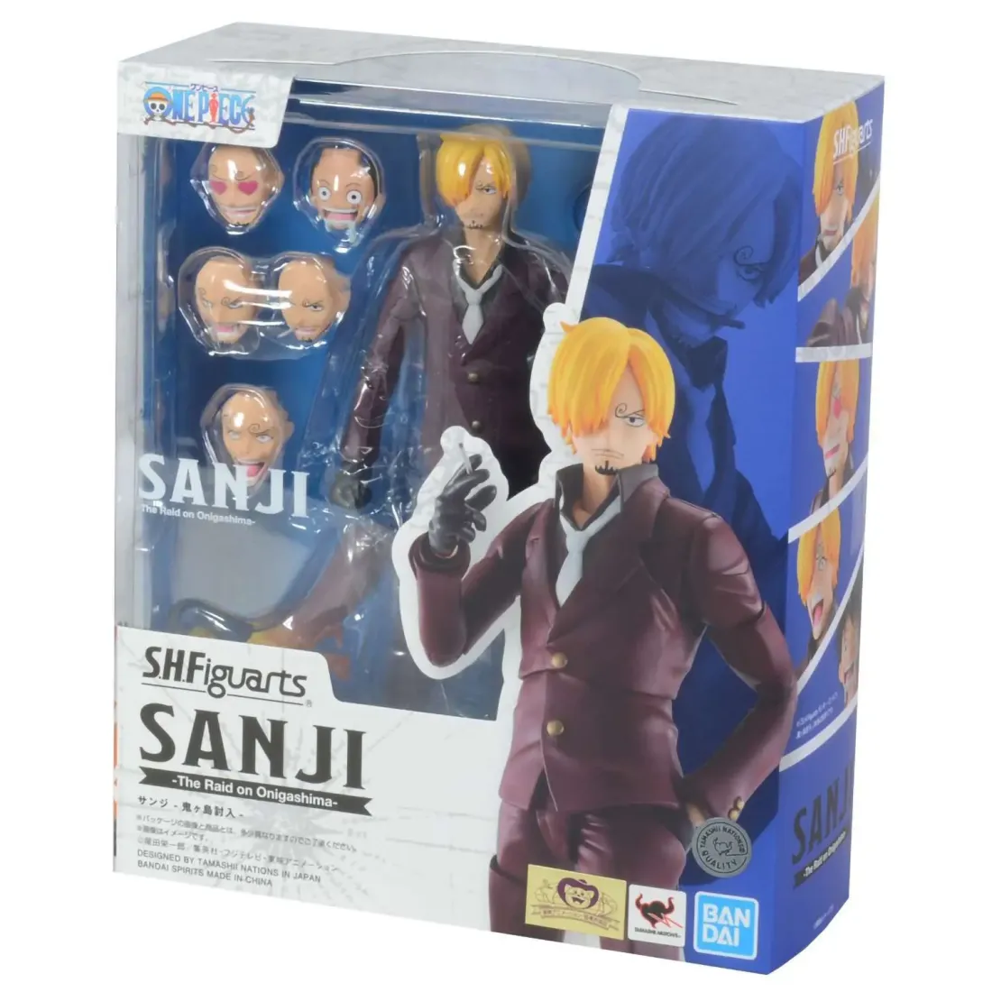 Фигурка S.H.Figuarts One Piece Sanji The Raid on Onigashima 4573102649317