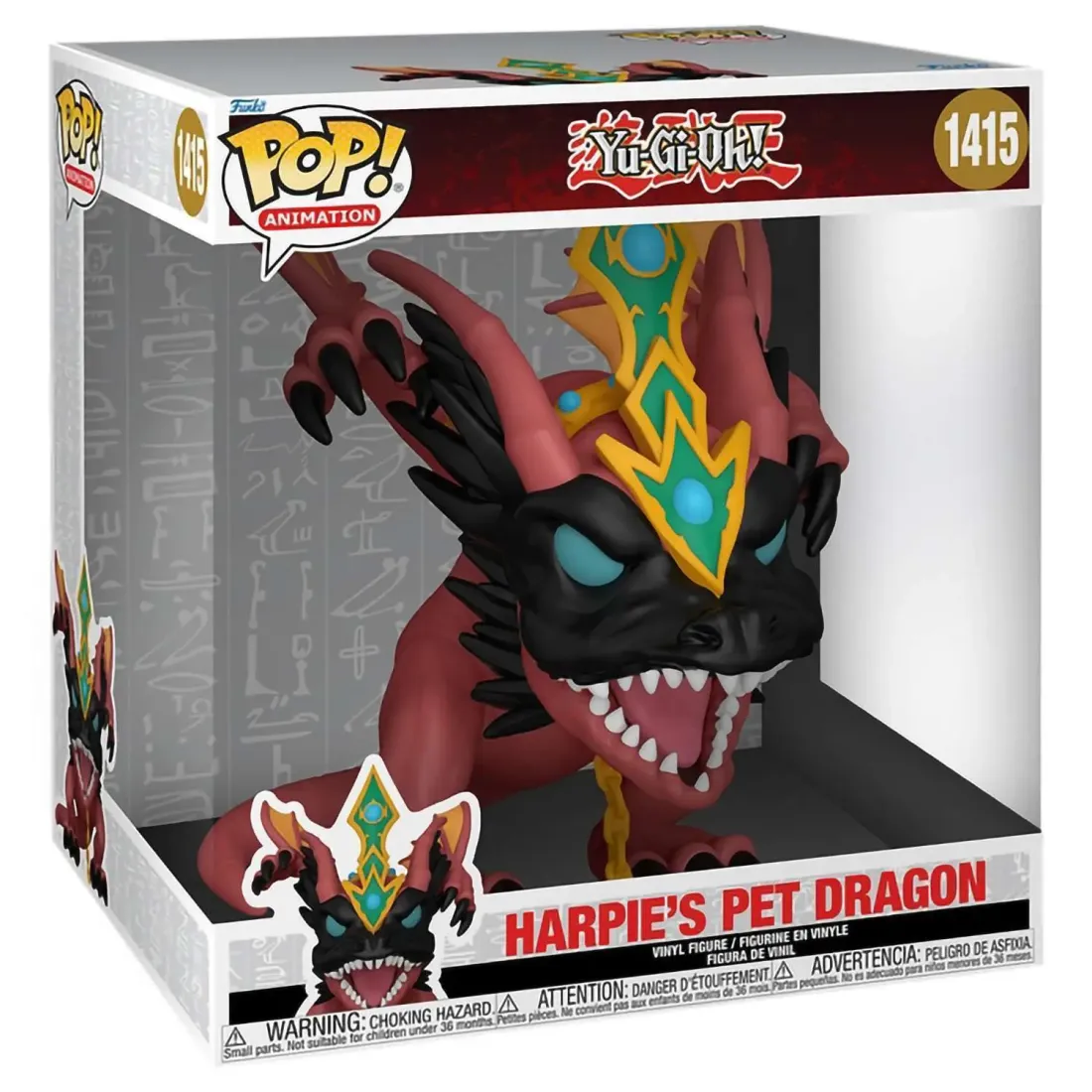 Фигурка Funko POP! Animation Yu-Gi-Oh! Harpie\'s Pet Dragon 10" (1415) 73629