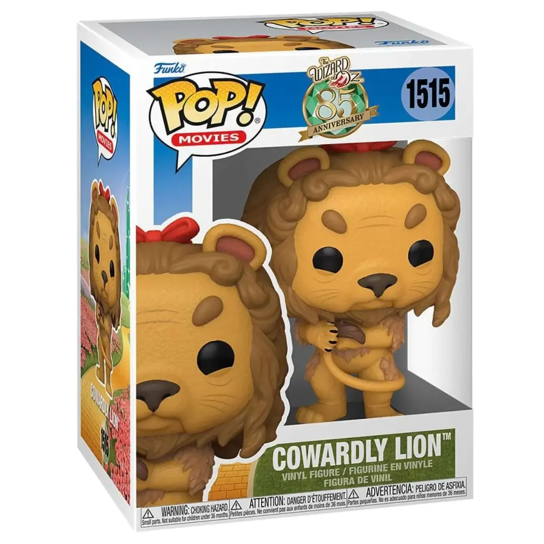 Фигурка Funko POP! Movies The Wizard of Oz 85th Cowardly Lion w/(FL) Chase (1515) 75973