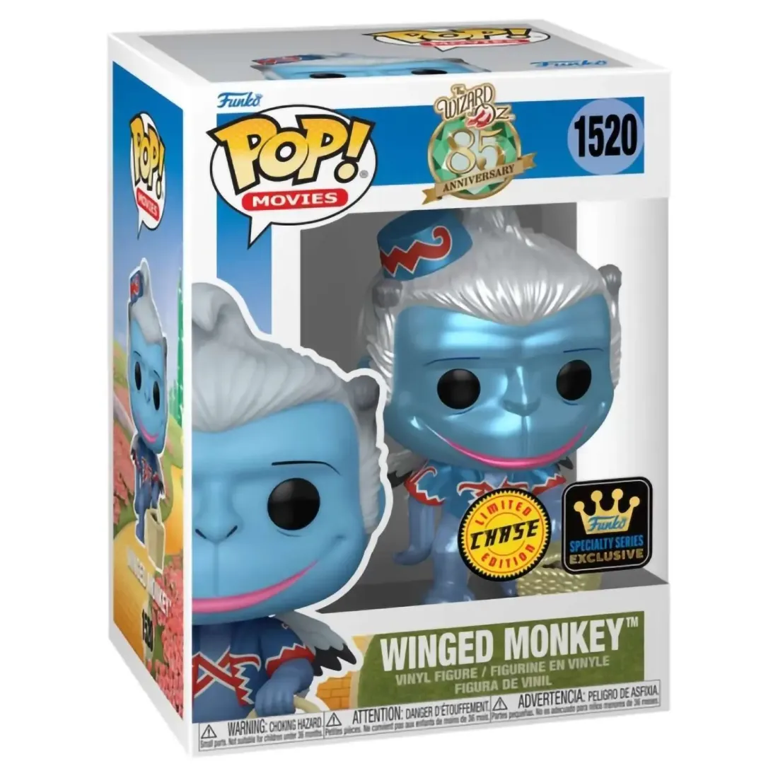 Фигурка Funko POP! Movies The Wizard of Oz 85th Winged Monkey w/(MT) Chase (Exc) (1520) 77423