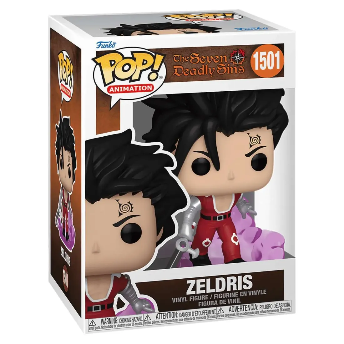 Фигурка Funko POP! Animation Seven Deadly Sins Zeldris (1501) 75539
