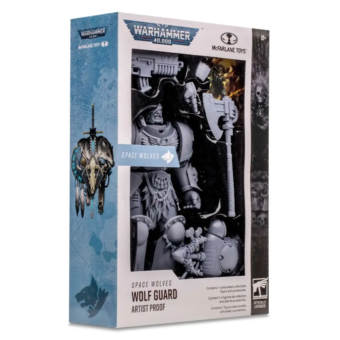 Фигурка Warhammer 40k Space Wolves Wolf Guard Artist Proof 18см 109344