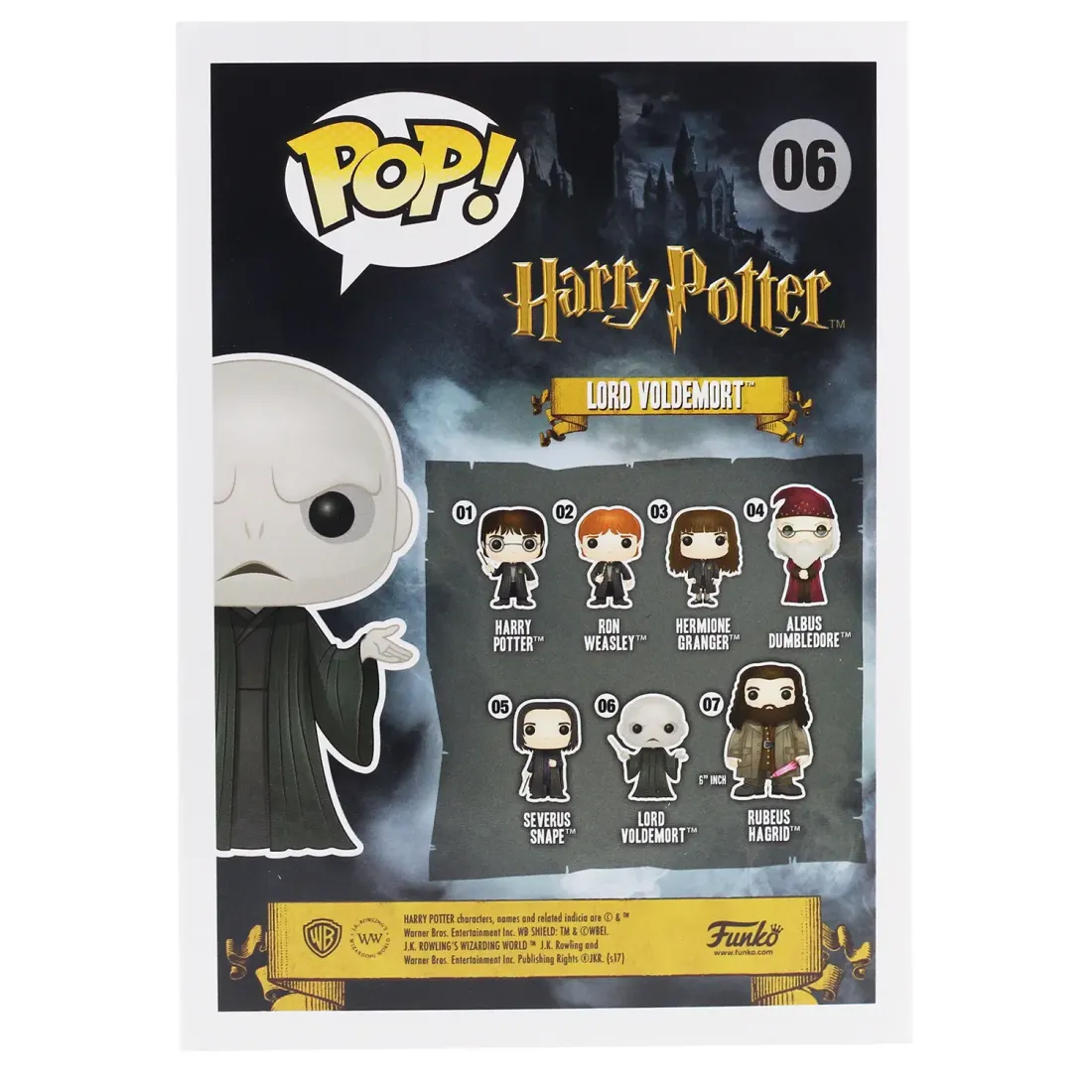 Фигурка Funko POP! Harry Potter S1 Voldemort (06) 5861