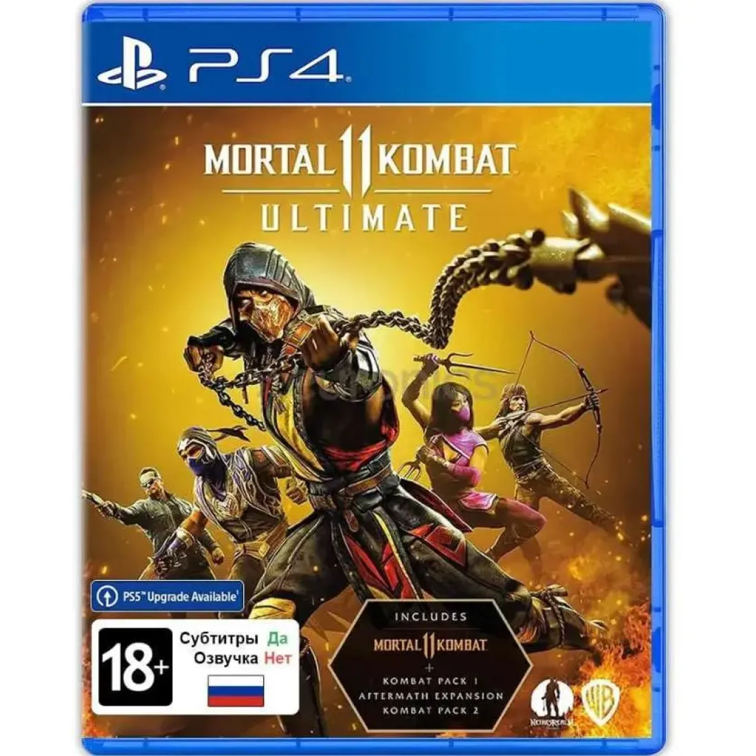 Mortal Kombat 11: Ultimate Edition /PS4 Русские субтитры