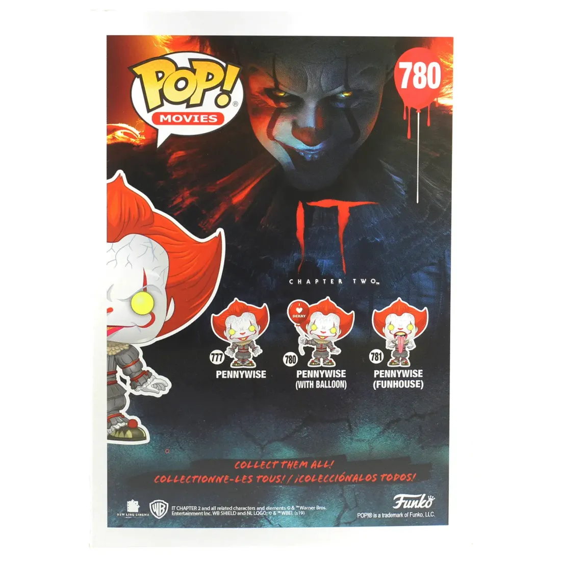 Фигурка Funko POP! Movies IT Chapter 2 Pennywise w/ Balloon (780) 40630