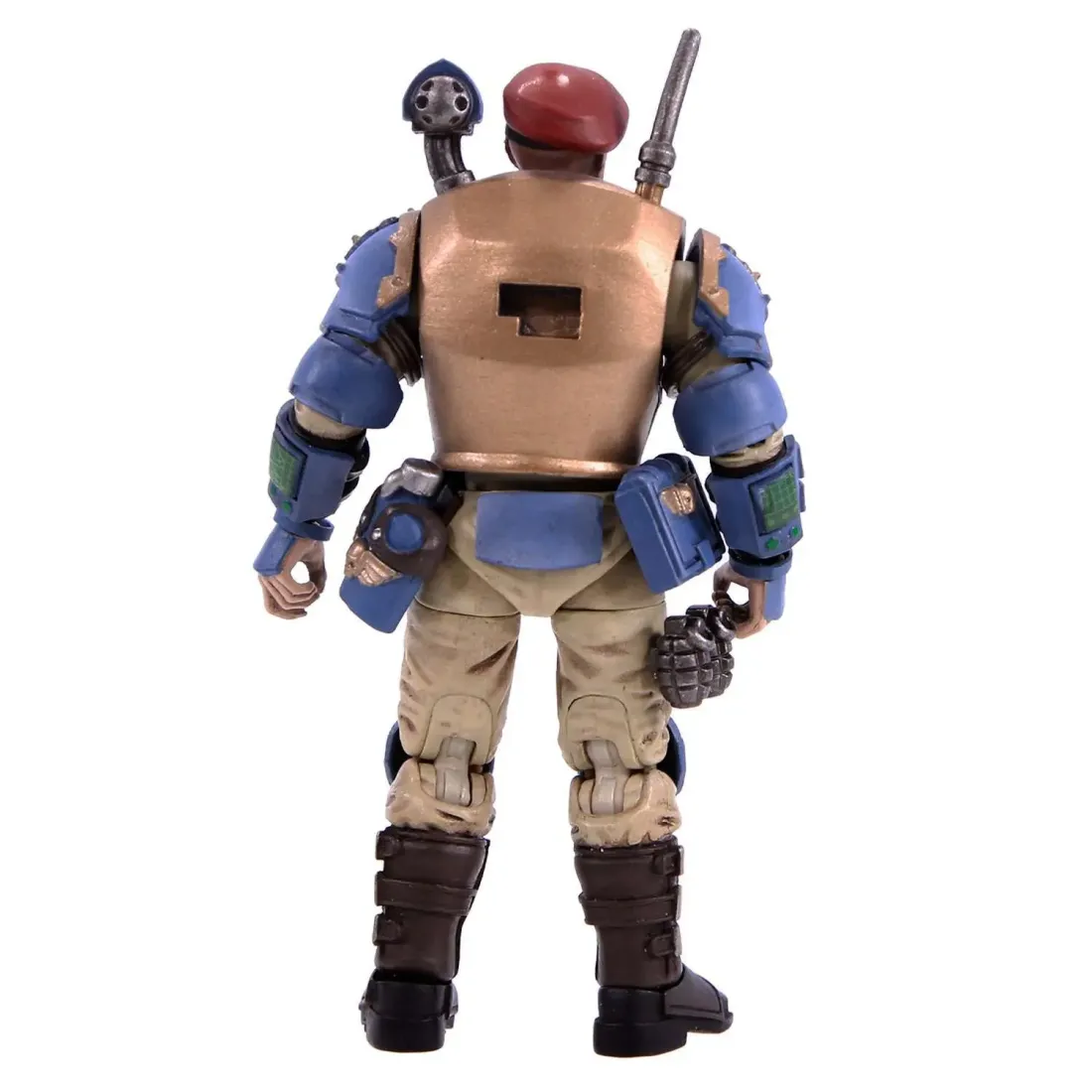 Фигурка Warhammer 40K Astra Militarum Tempestus Scions Command Squad 55th Kappic Eagles Banner Beare