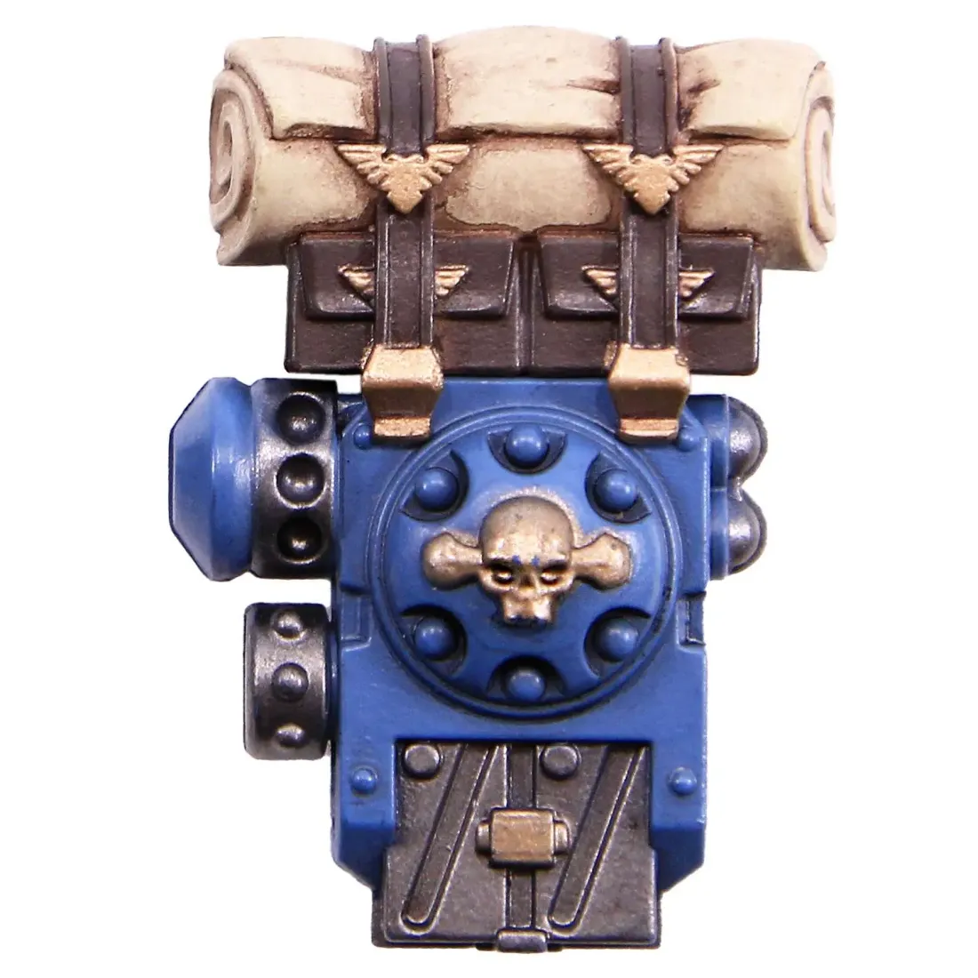 Фигурка Warhammer 40K Astra Militarum Tempestus Scions Command Squad 55th Kappic Eagles Banner Beare