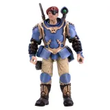 Фигурка Warhammer 40K Astra Militarum Tempestus Scions Command Squad 55th Kappic Eagles Banner Beare