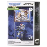 Фигурка Warhammer 40K Astra Militarum Tempestus Scions Command Squad 55th Kappic Eagles Banner Beare