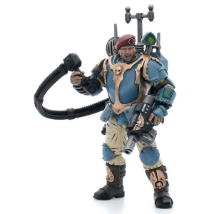 Фигурка Warhammer 40K Astra Militarum Tempestus Scions Command Squad 55th Kappic Eagles Vox Operator