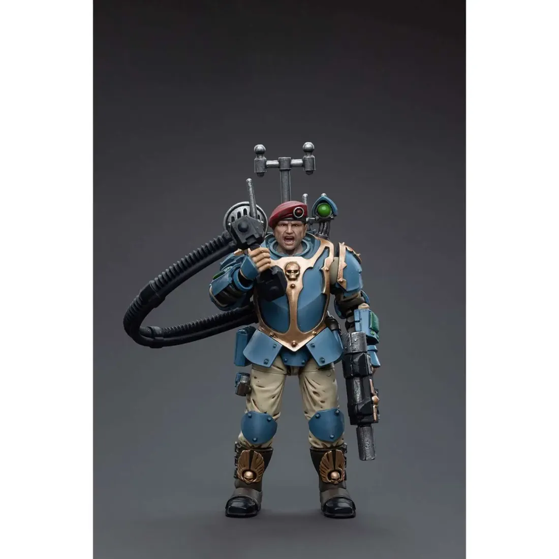 Фигурка Warhammer 40K Astra Militarum Tempestus Scions Command Squad 55th Kappic Eagles Vox Operator