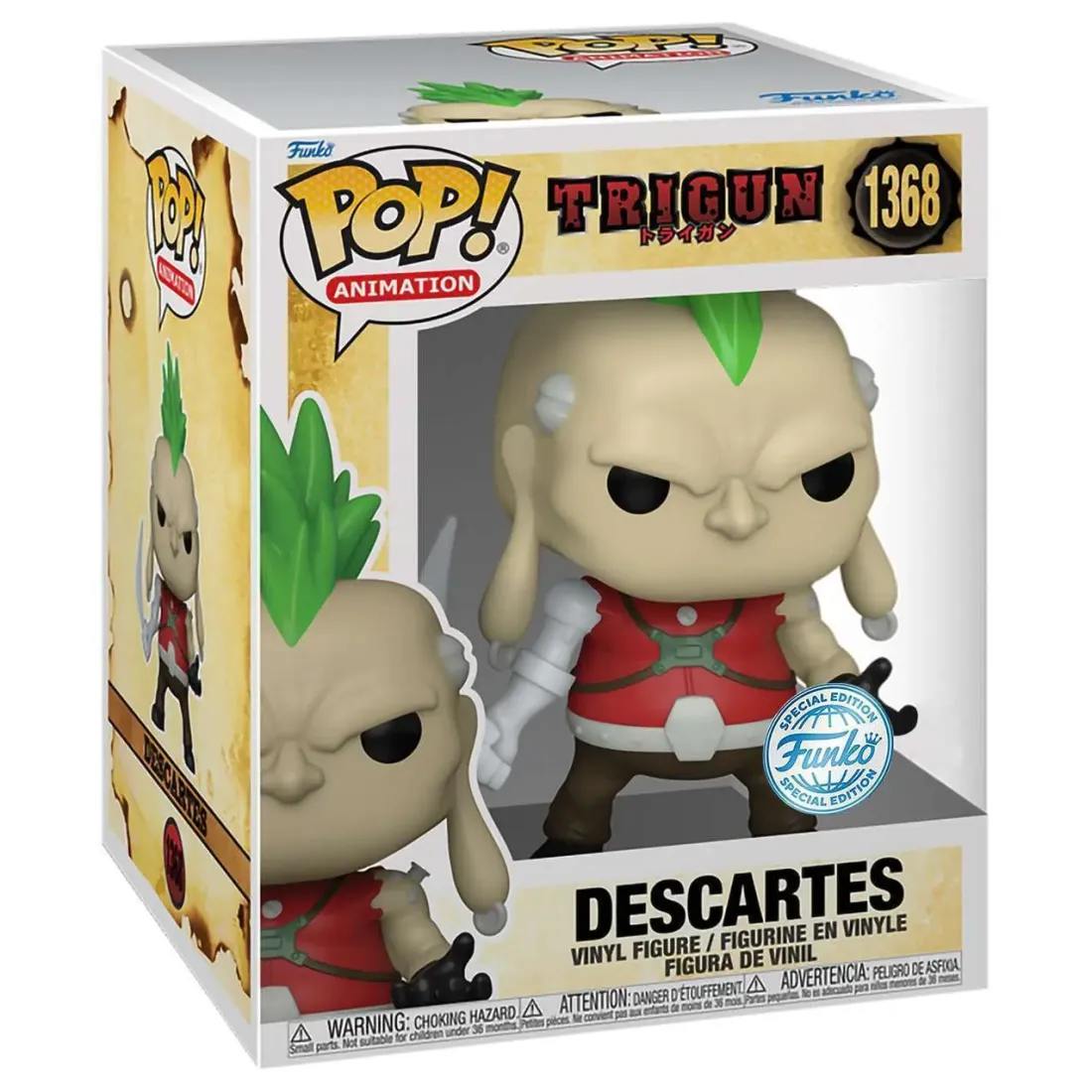 Фигурка Funko POP! Animation Trigun Descartes (Exc) 6" (1368) 71864