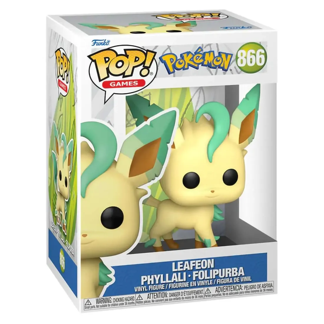 Фигурка Funko POP! Games Pokemon Leafeon (866) 74214