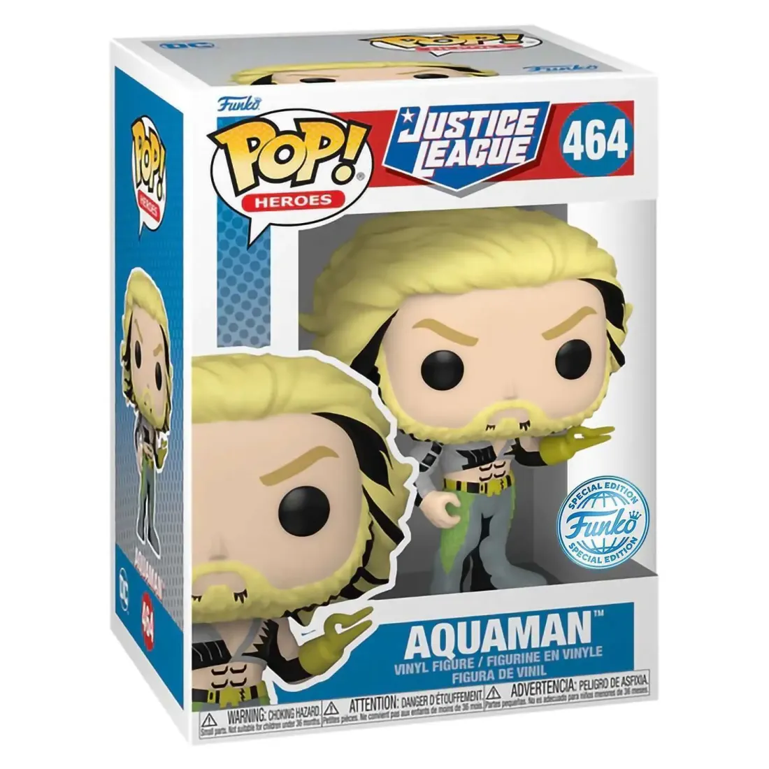 Фигурка Funko POP! Heroes Justice League Comic Aquaman (Exc) (464) 66618