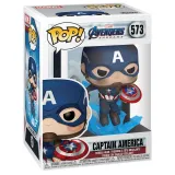 Фигурка Funko POP! Bobble Marvel Avengers Endgame Captain America w/Broken Shield&Mjolnir (573)45137