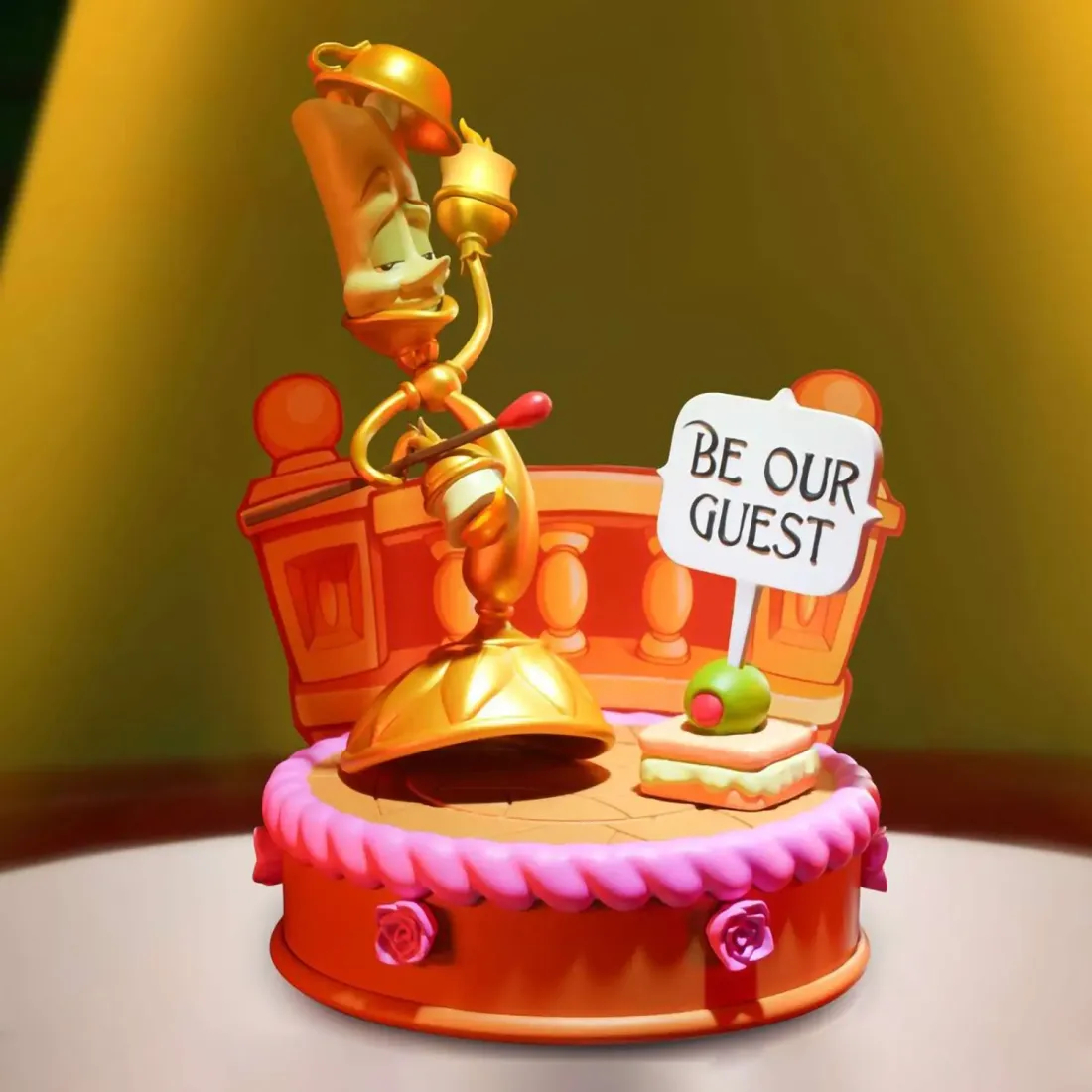 Фигурка Disney Красавица и Чудовище Lumière 15см ABYFIG041