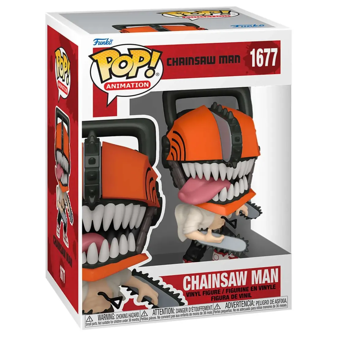 Фигурка Funko POP! Animation Chainsaw Man Chainsaw Man w/(Bloody) Chase (1677) 80324