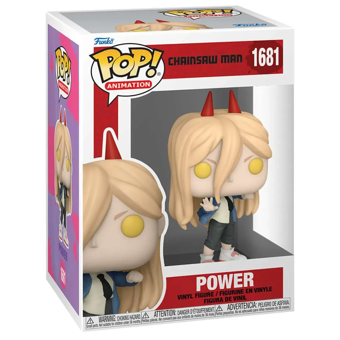 Фигурка Funko POP! Animation Chainsaw Man Power (1681) 80323