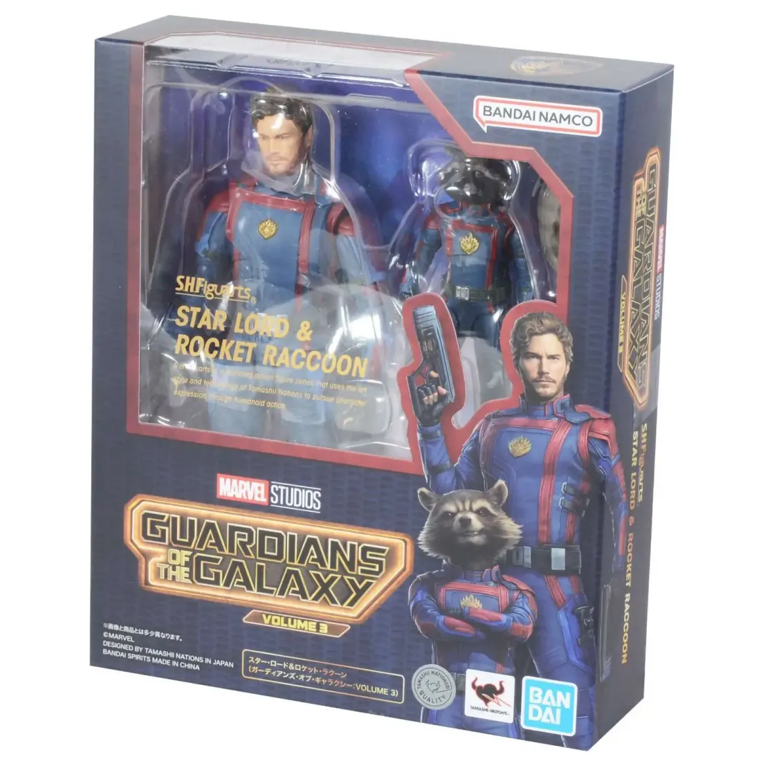 Фигурка S.H.Figuarts Guardians of the Galaxy: Vol. 3 Star Lord & Rocket Raccoon 2650009