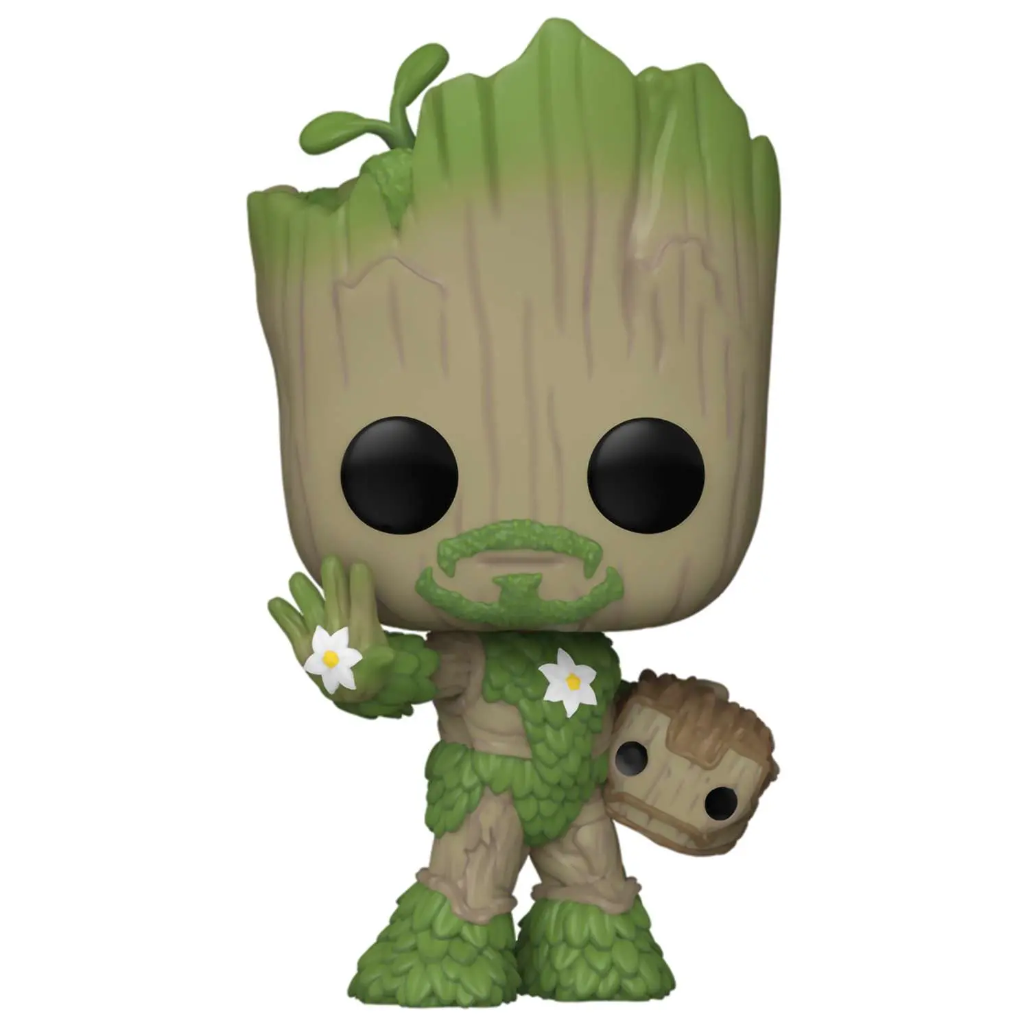 Фигурка Funko POP! Bobble Marvel We Are Groot Groot as Iron Man (1393) 79516