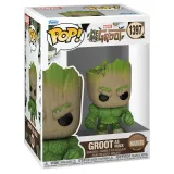 Фигурка Funko POP! Bobble Marvel We Are Groot Groot as Hulk (1397) 81338