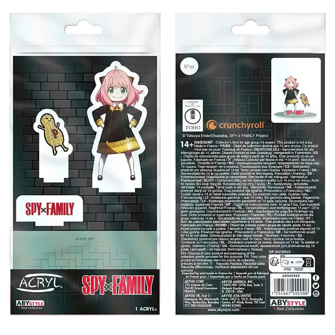Акриловая фигурка Spy X Family Anya Forgerr ABYACF180