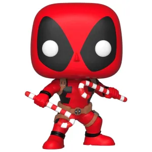 Фигурка Funko POP! Bobble Marvel Holiday Deadpool w/ Candy Canes (400) 33985