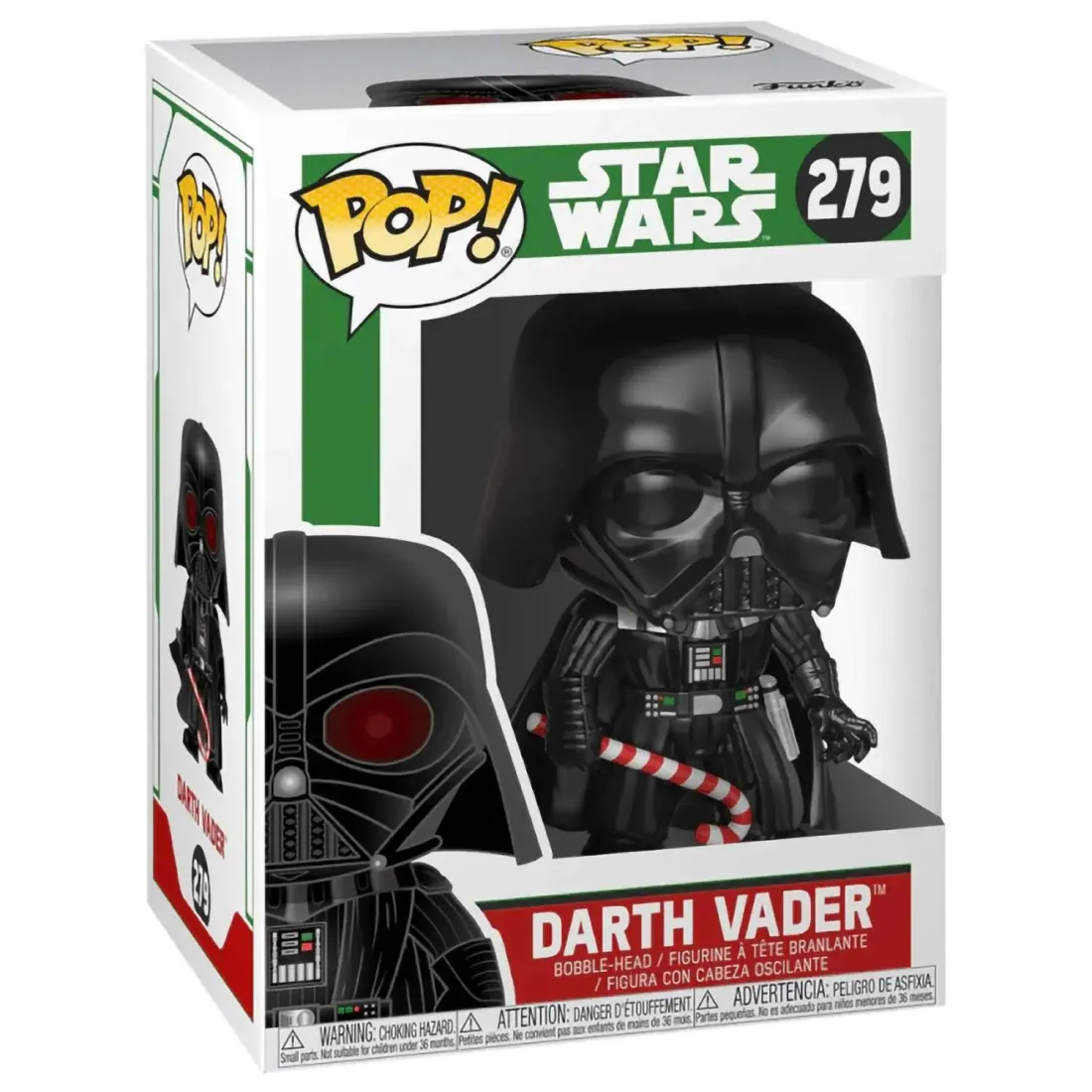 Фигурка Funko POP! Bobble Star Wars Holiday Darth Vader w/(GW) Chase (279) 33884