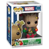 Фигурка Funko POP! Bobble Marvel Holiday Groot w/ Lights & Ornaments (399) 33982