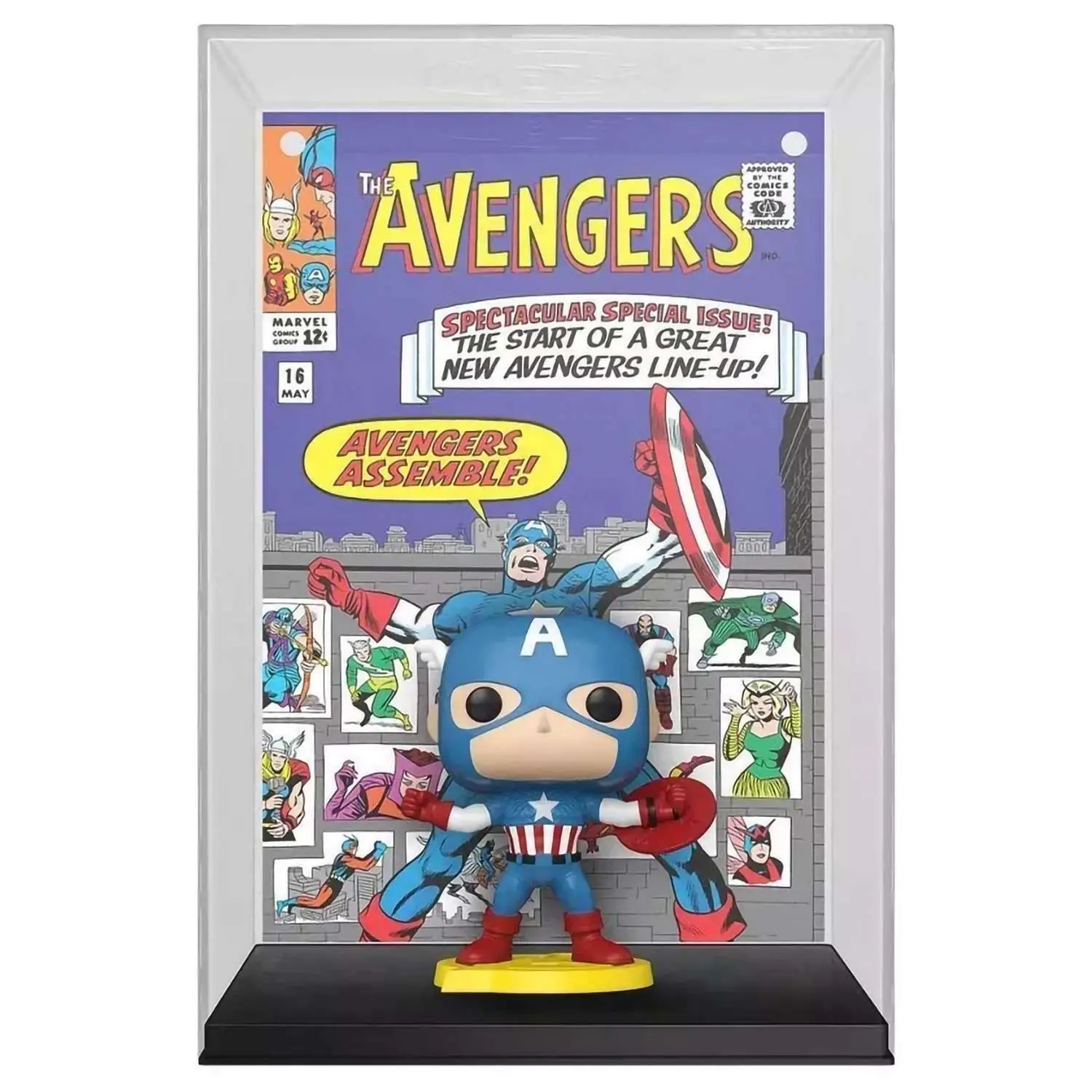 Фигурка Funko POP Comics Марвел Мстители #16 Капитан Америка