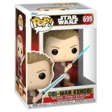 Фигурка Funko POP! Bobble Star Wars Ep 1 TPM 25th Obi-Wan Kenobi (Young) (699) 76018