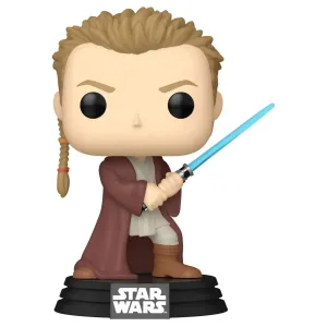 Фигурка Funko POP! Bobble Star Wars Ep 1 TPM 25th Obi-Wan Kenobi (Young) (699) 76018