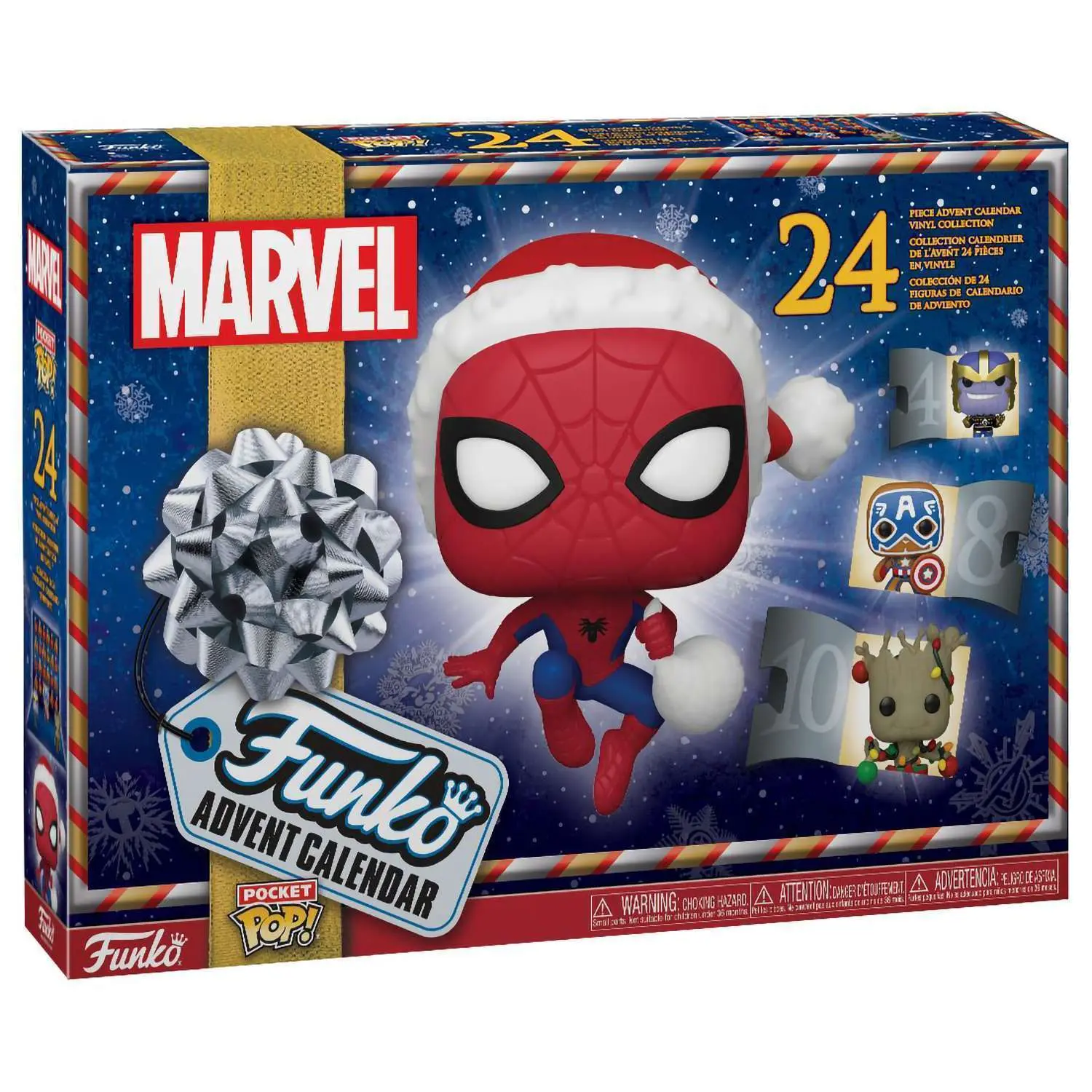 Адвент календарь Funko Марвел Holiday 2022 24 фигурки