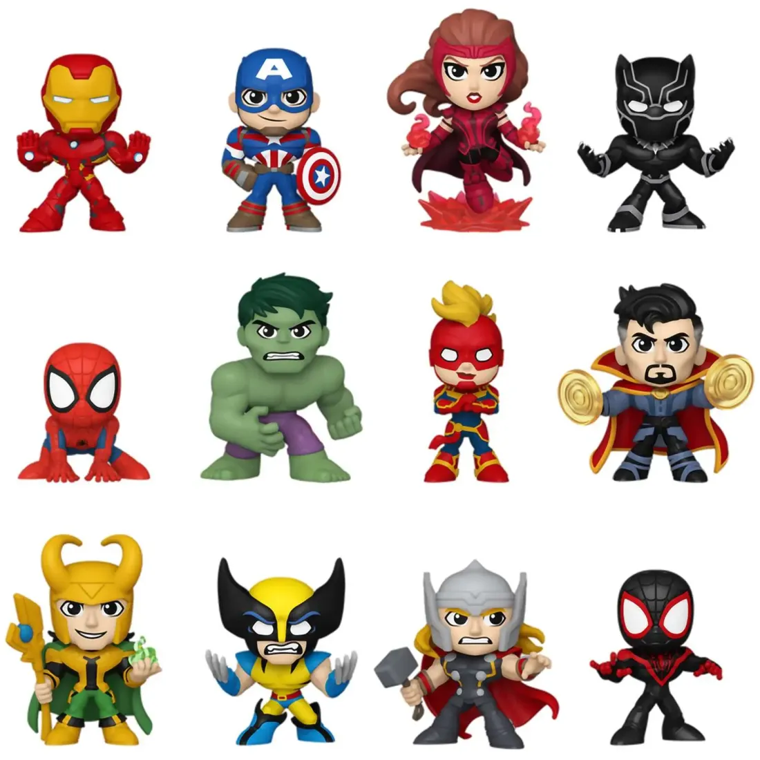 Фигурка Funko Mystery Minis Bobble Marvel New Classics 1 штука в ассортименте (из12) 82501