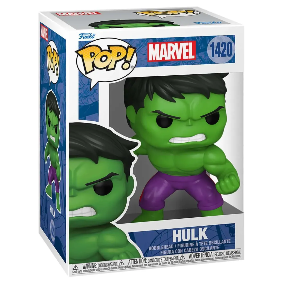 Фигурка Funko POP! Bobble Marvel New Classics Hulk (1420) 82498