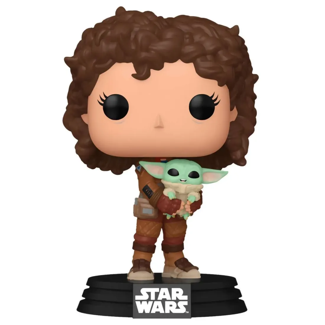 Фигурка Funko POP! Bobble Star Wars Mandalorian S9 Peli Motto w/Grogu (665) 76552