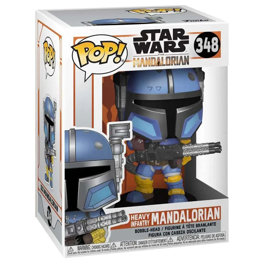 Фигурка Funko POP! Bobble Star Wars Mandalorian Heavy Infantry Mandalorian (348) 45540