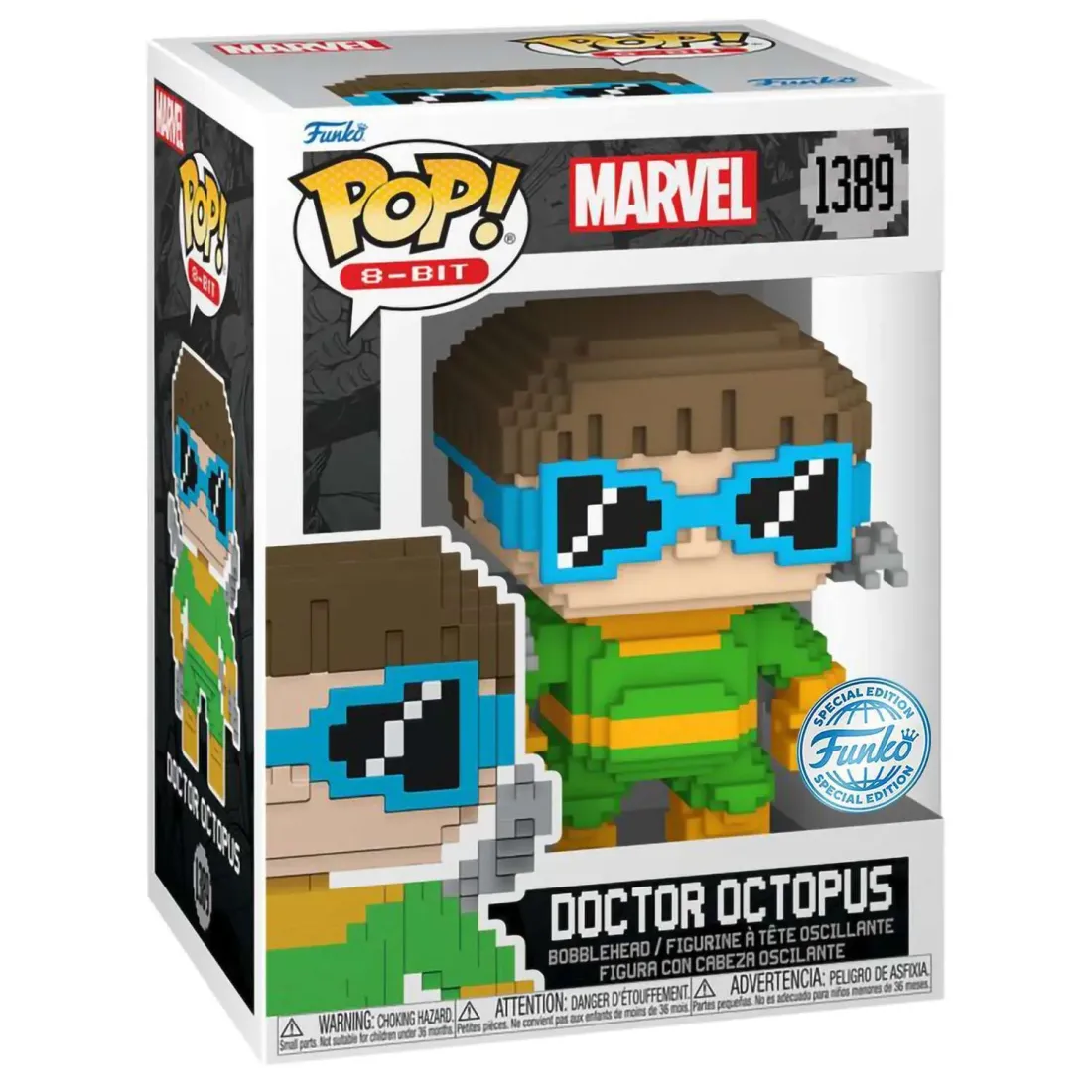 Фигурка Funko POP! 8-Bit Bobble Marvel Doctor Octopus (Exc) (1389) 82110