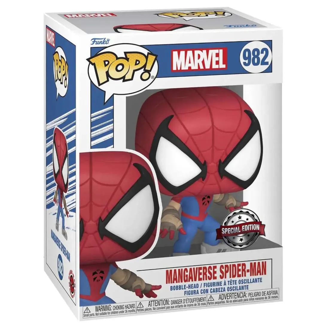 Фигурка Funko POP! Bobble Marvel YS Mangaverse Spider-Man (982) 62280