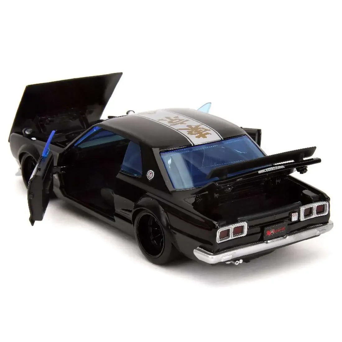 Машинка с фигуркой Hollywood Rides Tokyo Revengers 1:24 1971 Nissan Skyline GTR W/Mikey 801310346983