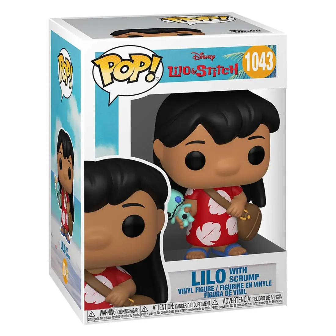 Фигурка Funko POP! Disney Lilo & Stitch Lilo with Scrump (1043) 55614