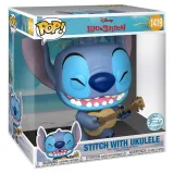 Фигурка Funko POP! Disney Lilo & Stitch Stitch with Ukelele (Exc) 10" (1419) 76786