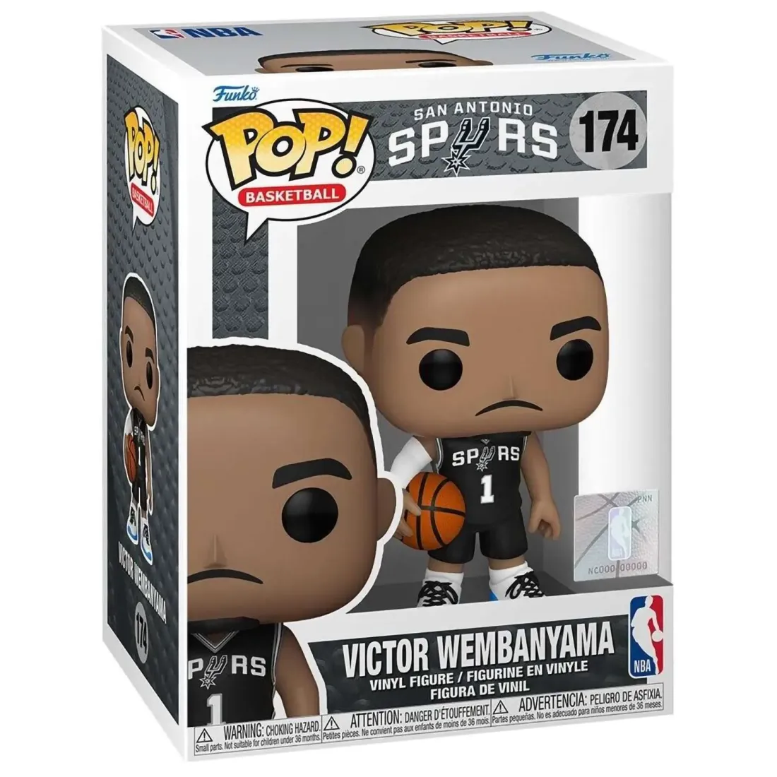 Фигурка Funko POP! NBA Spurs Victor Wembanyama (174) 75120