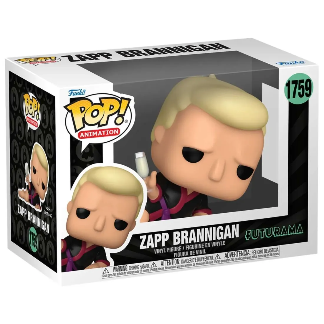 Фигурка Funko POP! Animation Futurama S4 Zapp Brannigan (1759) 80079