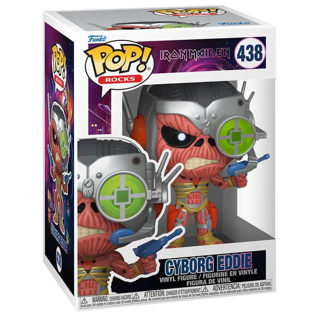 Фигурка Funko POP! Rocks Iron Maiden Cyborg Eddie (438) 80487