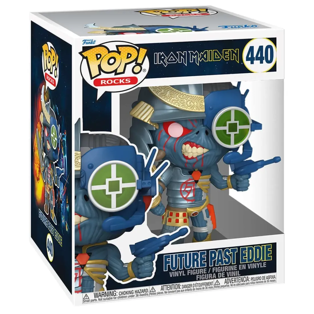 Фигурка Funko POP! Rocks Iron Maiden Future Past Eddie 6" (440) 80489