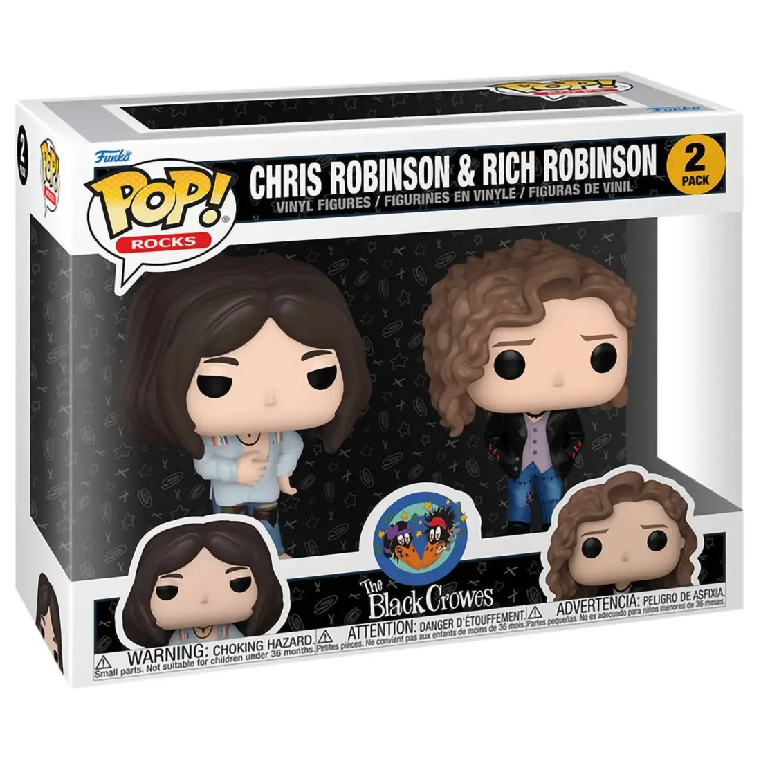 Фигурка Funko POP! Rocks The Black Crowes Chris & Rich Robinson 2PK 79815