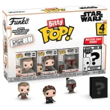 Фигурка Funko Bitty POP! Mandalorian Cobb Vanth+Fennec Shand+Boba Fett+Mystery (1 of 4) 4PK​ 75453