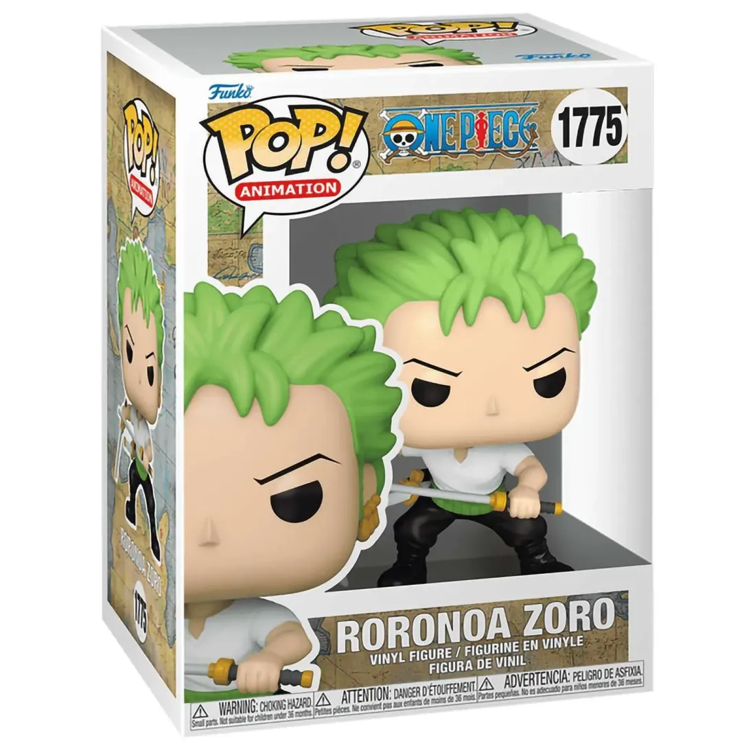 Фигурка Funko POP! Animation One Piece Roronoa Zoro w/Chase (1775) 80369
