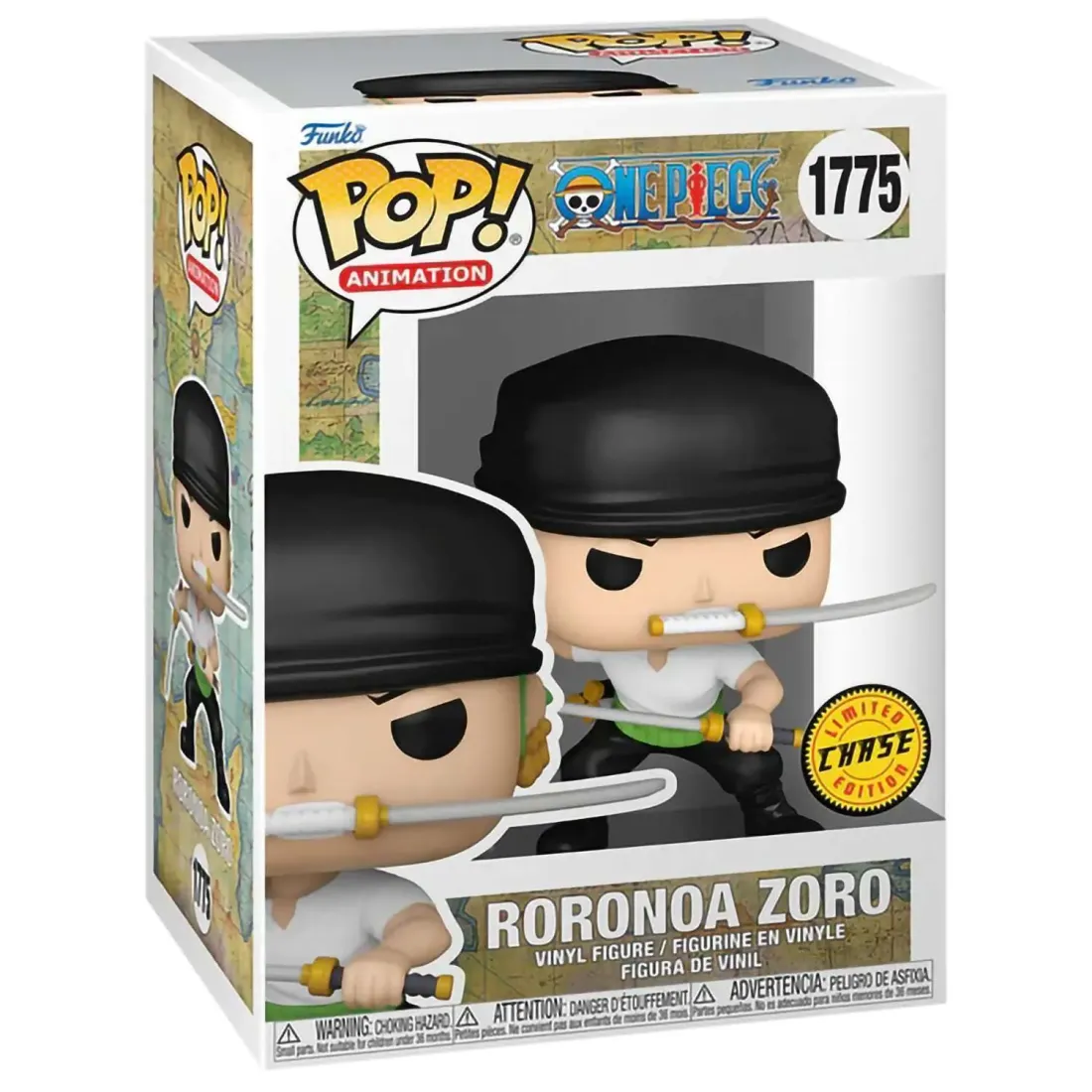 Фигурка Funko POP! Animation One Piece Roronoa Zoro w/Chase (1775) 80369